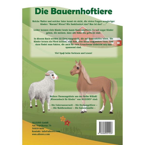 WiBuKi – Wissensbuch für Kinder – Die Bauernhoftiere - Image 2