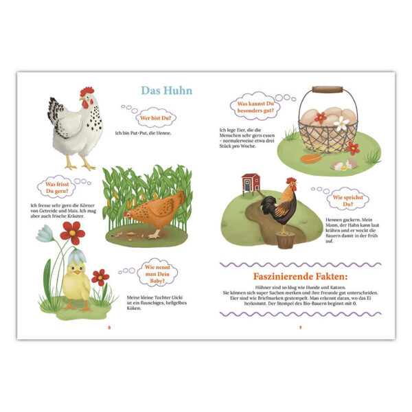 WiBuKi – Wissensbuch für Kinder – Die Bauernhoftiere - Image 4