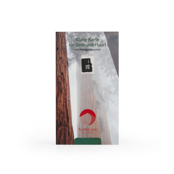 Klangkarte mit Waldgeräuschen