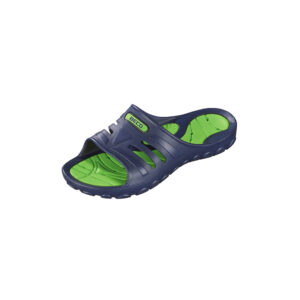 Badesandalen marine/grün 40