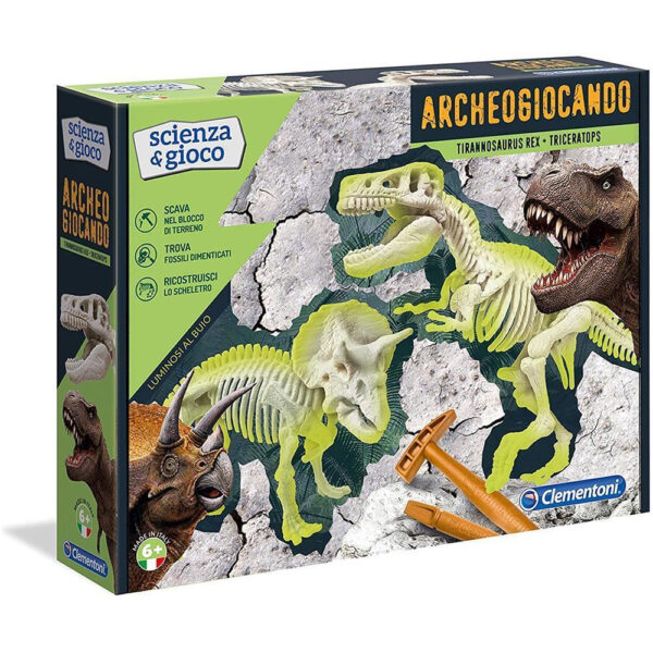 Archeogiocando T-Rex + Triceratopo IT - Image 2