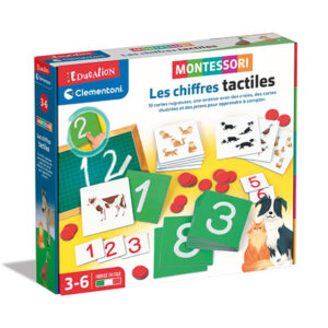 Montessori Les chiffres tactiles