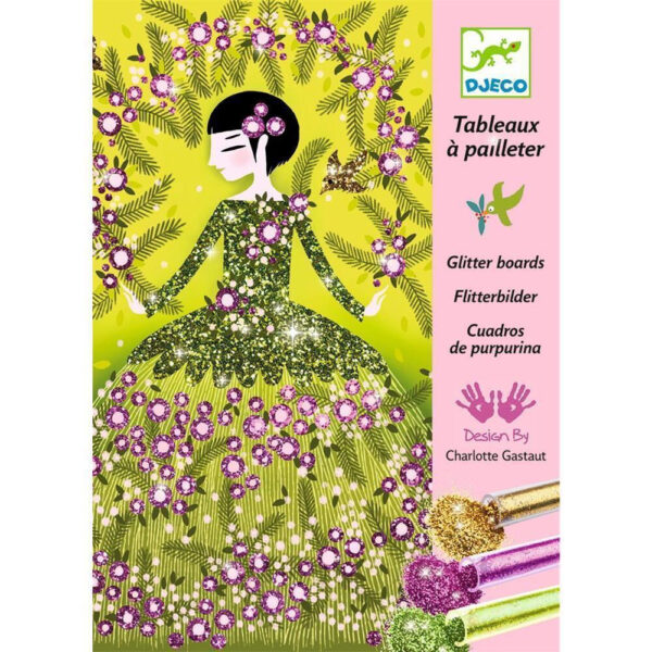 Djeco Flitterbilder Glitzerkleid - Image 2