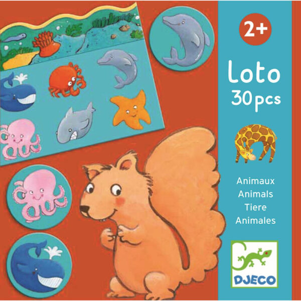 Djeco Lernspiel Lotto Tier - Image 2
