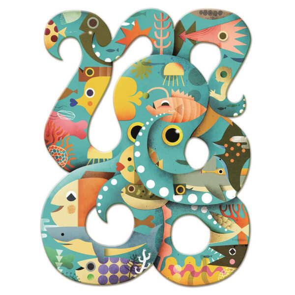 Djeco Puzz Art Octopus, 350 Teile