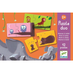Djeco Puzzle Duo Mama und Kind