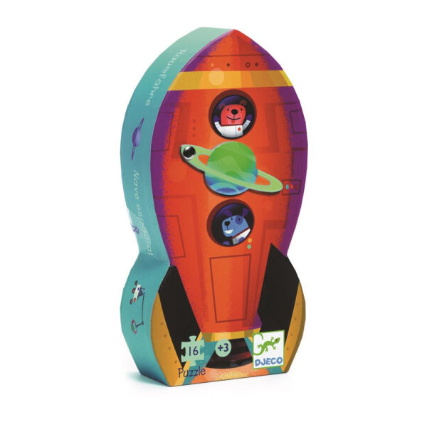 Puzzle Rakete 16 Teile - Image 3