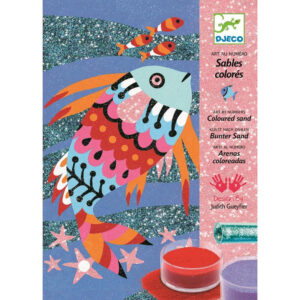 Djeco Sandbilder Regenbogenfisch