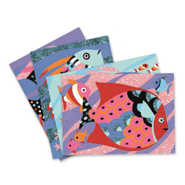 Djeco Sandbilder Regenbogenfisch - Image 2