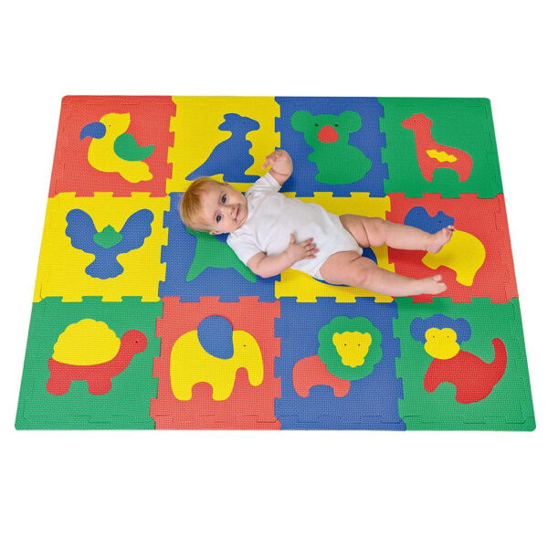 Puzzlematte, Safari Tiere