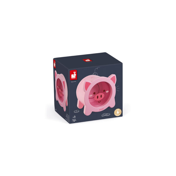 Spardose Schwein aus Holz - Image 2