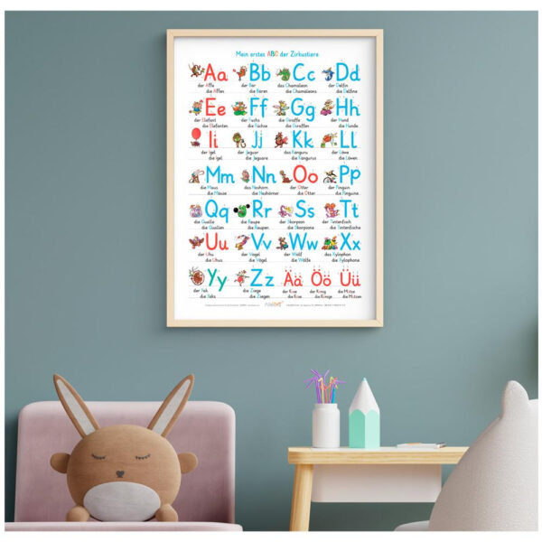 Lernposter Mein erstes ABC der Zirkustiere - Image 4