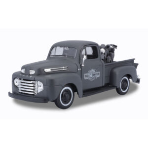 Ford F-1 Pickup 1948 Flathead Motorcycle 1:24