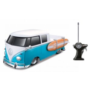 RC VW T2 Pick-up mit Surfbrett 1/16 27 MHz