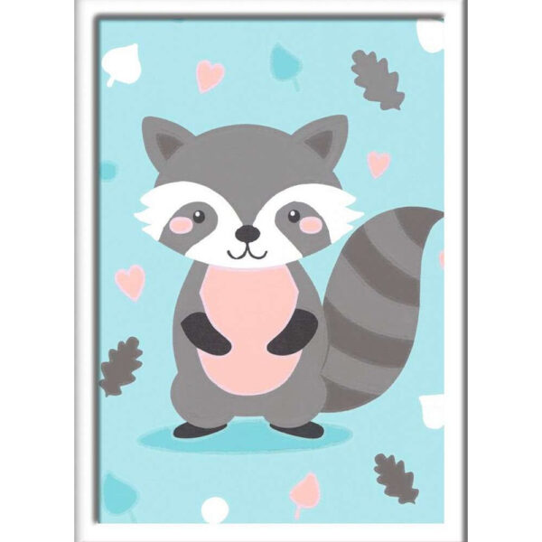 CreArt - Malen nach Zahlen - Cute Racoon - Image 2