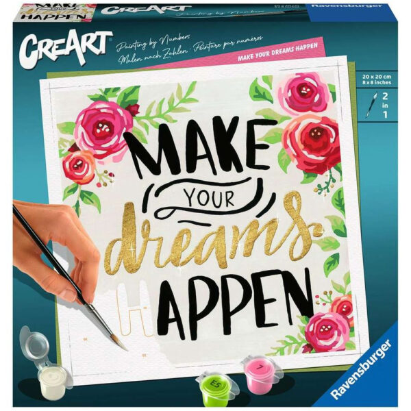 CreArt - Malen nach Zahlen - Make your dreams happen