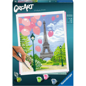 CreArt - Malen nach Zahlen - Spring in Paris