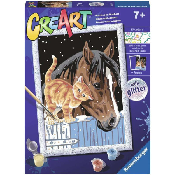 CreArt - Malen nach Zahlen - Stable Friends