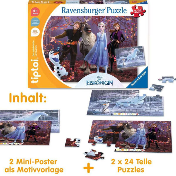 tiptoi® Puzzle für kleine Entdecker: Disney Die Eiskönigin - Image 5