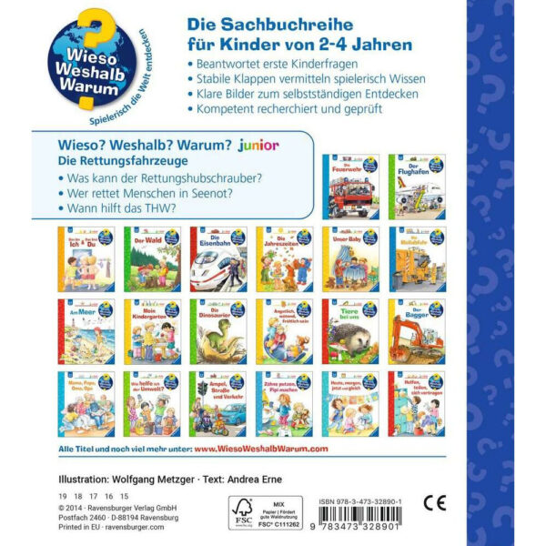 Wieso? Weshalb? Warum? junior, Band 23: Die Rettungsfahrzeuge - Image 2