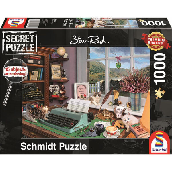 Secret Puzzle - Am Schreibtisch 1000 Teile