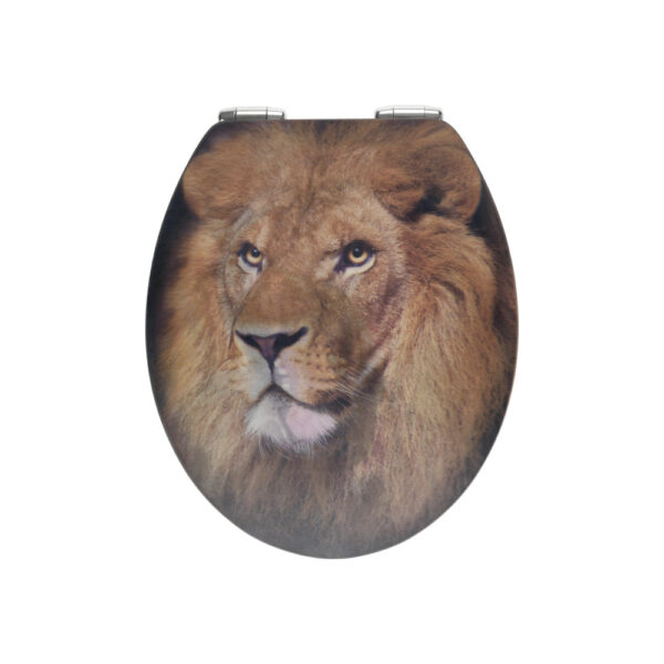 3D WC-Sitz Lion