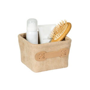 Badkorb Anela mini, square, e, beige