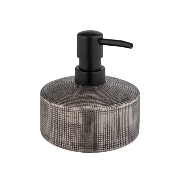 Keramik Seifenspender Rivara, silber - Image 2