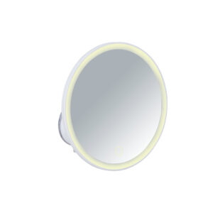 LED-Wandspiegel Isola, weiss