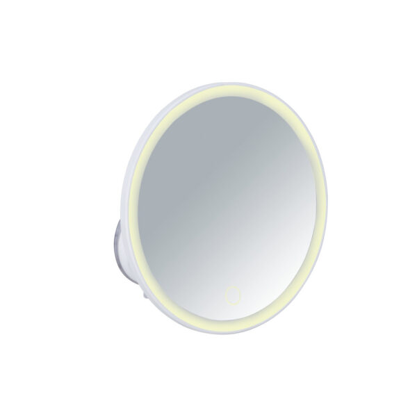 LED-Wandspiegel Isola, weiss