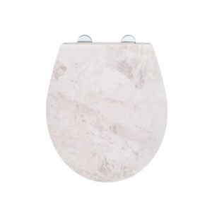 WC-Sitz White Marble Relief, Oberfläche Duroplast