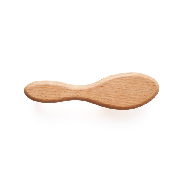 Wild & Stone vegane Baby Bio-Nylon Haarbürste Buchenholz - Image 3